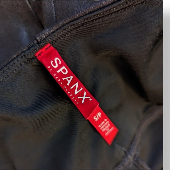 SPANX Faux Leather Pencil Skirt Size S NWT 13 - Picture 9 of 11